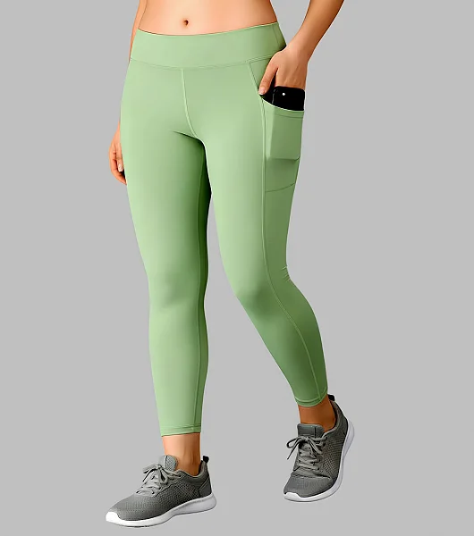 Modern Women’s All-Purpose Sports Tights | Suitable for Gym Wear, Yoga, Running, Fitness Training, Workout & Playing Sports | Premium Lycra Fabric - Pista Chaos
