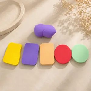 6 piece make up sponge kit